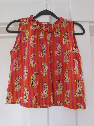 Cheetah cotton tank