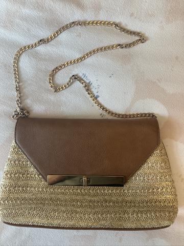 Dune London raffia purse