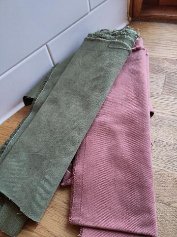 12oz sanded cotton Twill fabric