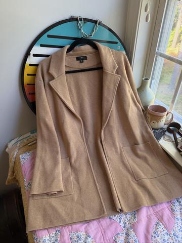 Sophie Open Front Sweater Blazer