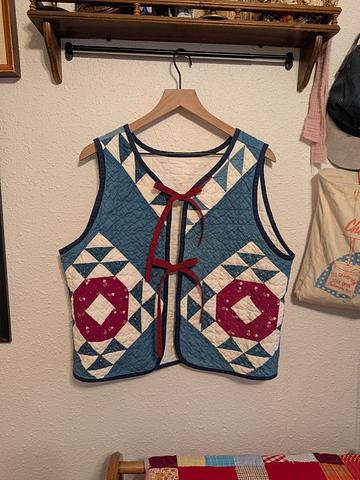 Tie Front vest