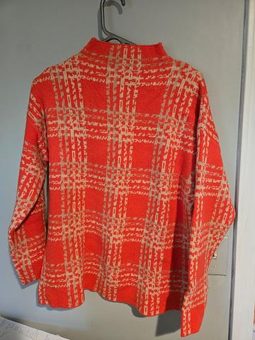Mock turtleneck sweater