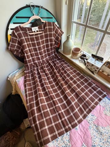 Pyne & Smith 	 No.15 Linen Day Dress in Neapolitan