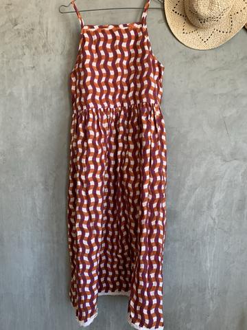 Birgitte Helmersson x Blackbird Fabrics zero waste dress