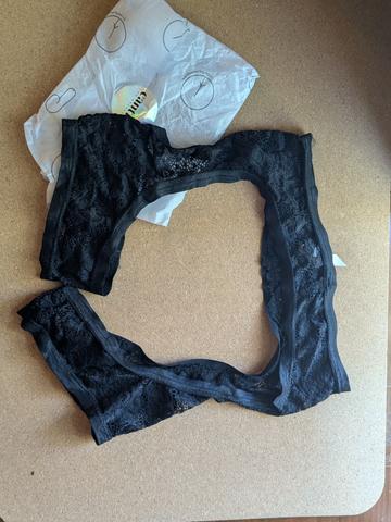 Black Lace Leg Bands