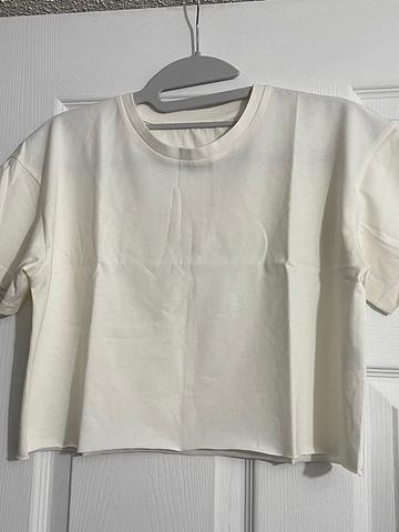 100% Cotton Crop Tee