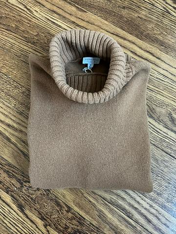 NWT Sunspel Merino Cashmere turtleneck