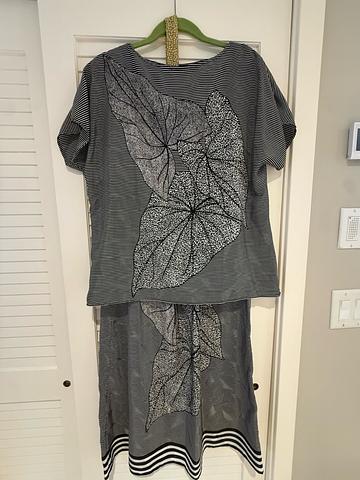 Optical Illusion Leaves, Stripes, & Triangles Set