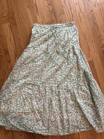 Floral skirt