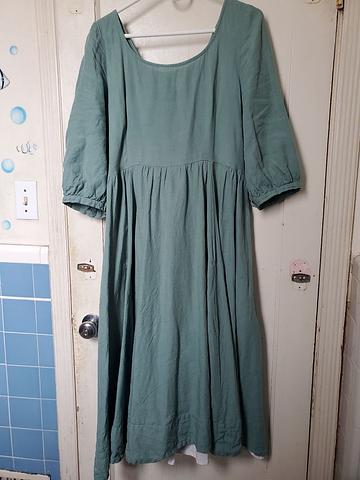 Carmen dress 3/4 sleeves XXL