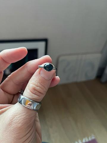 Burmese star sapphire ring