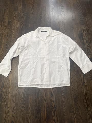 Oversized button up