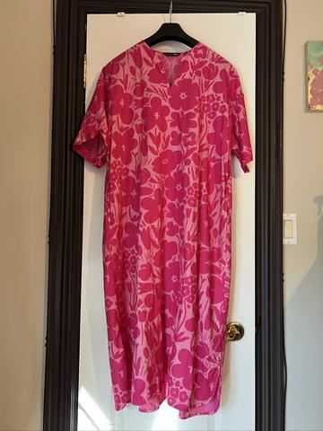 Marimekko Uniqlo dyed dress