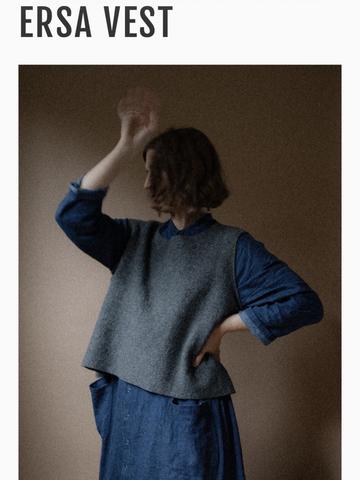 Moss Grey Ersa Vest
