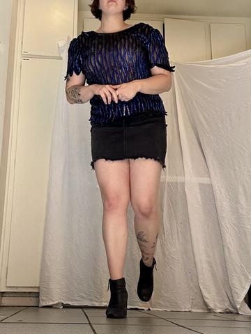 Sequin blouse