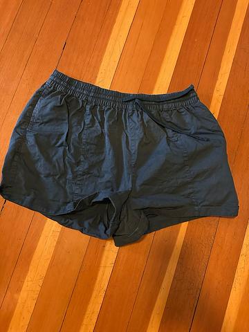 Lucy and Yak navy shorts