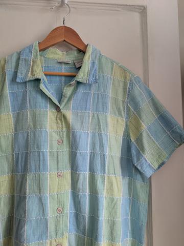 Pastel Blue/Green Shirt