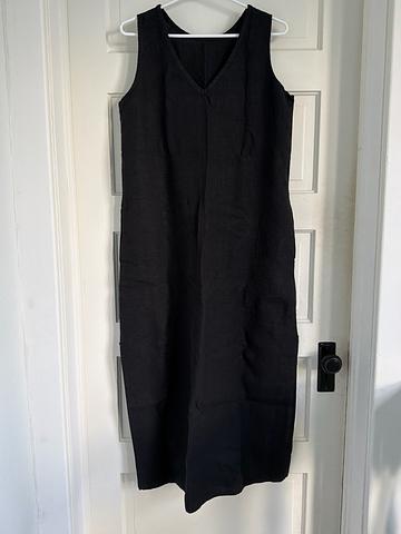 Linen Maxi sleeveless dress