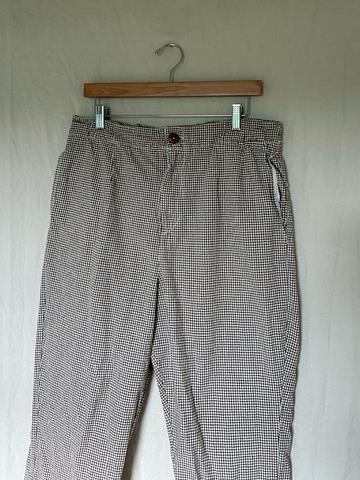 gingham pants