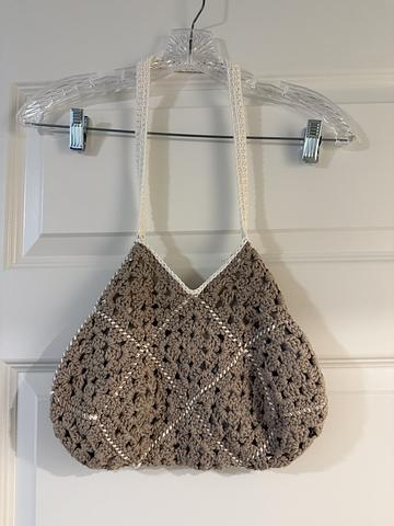 Crochet Granny Square Purse