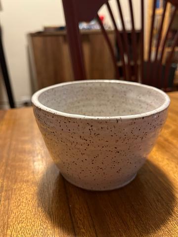 Ceramic bowl and plate