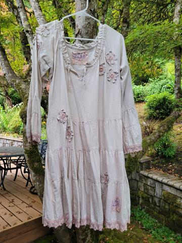 Jeanne D'Arc Living JDL pink dress XL