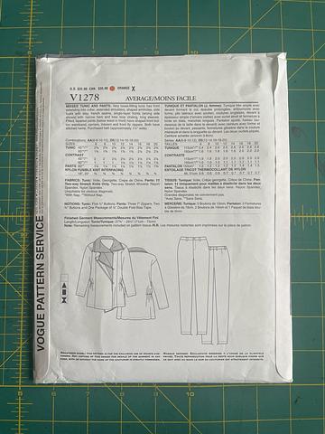 Issey Miyake x Vogue Pattern V1278