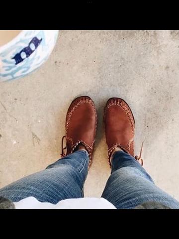 HMH HeatherMarie Heaton Handmade Moccasin Booties (like Beatrice Valenzuela)