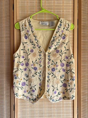 Embroidered Vest