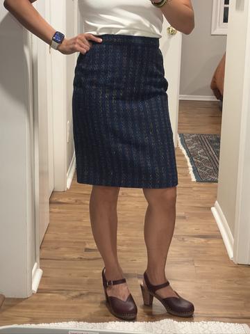 tweed skirt