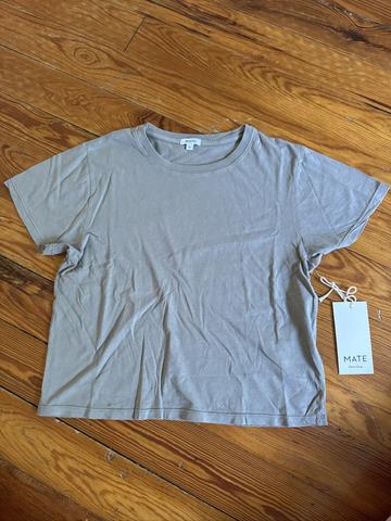 Organic cotton shrunken tee