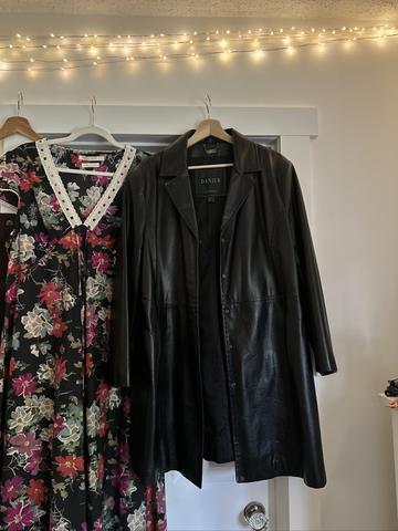 Buffy-adjacent Leather Blazer
