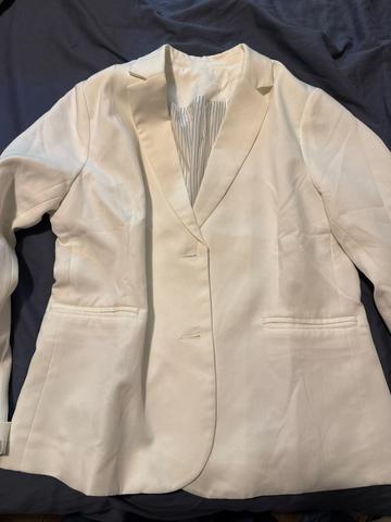 White Blazer Women’s cut