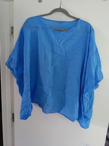Box Top Cotton Voile Splatter Print