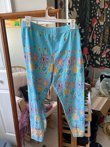 cotton floral pants