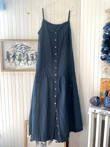 Drop waist dress