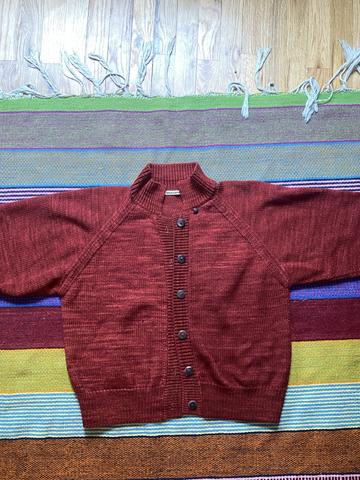 Polo cardigan sweater