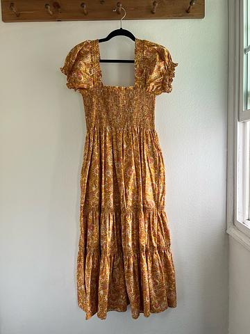 Paisley Smocked Dress