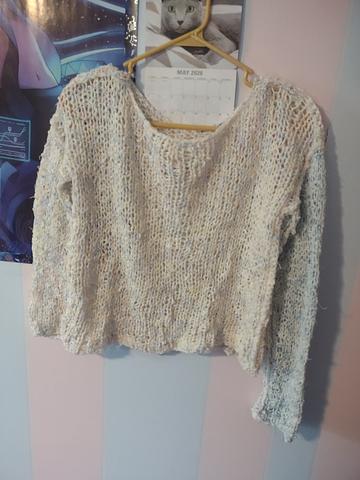 hand knit sweater