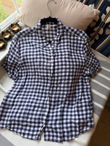 C&C California Linen Collared Button Down