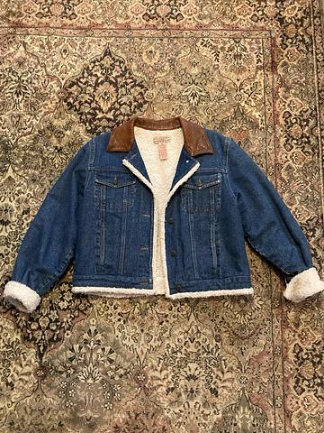 Sherpa Lined Denim Jacket