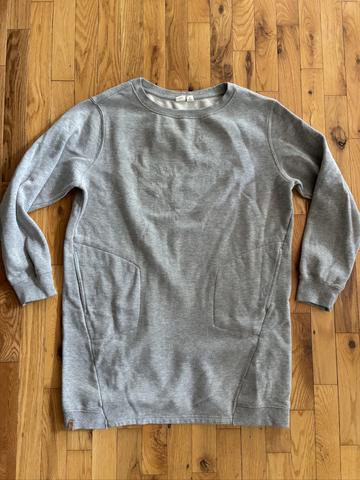 Tunic sweatshirt