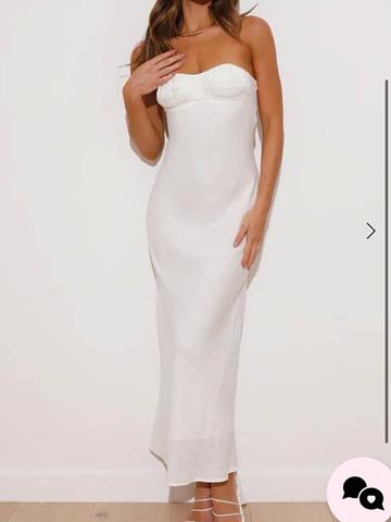 Strapless dress
