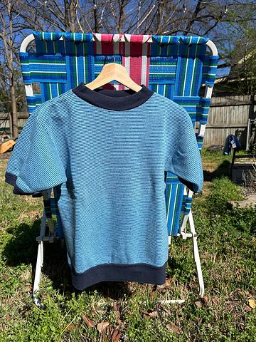Shortsleeve sweatshirt