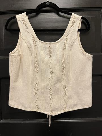 Floral corset top