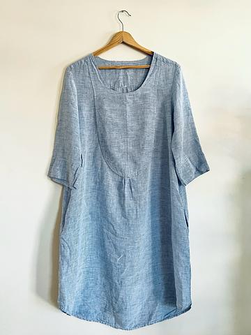 Striped Linen Dress