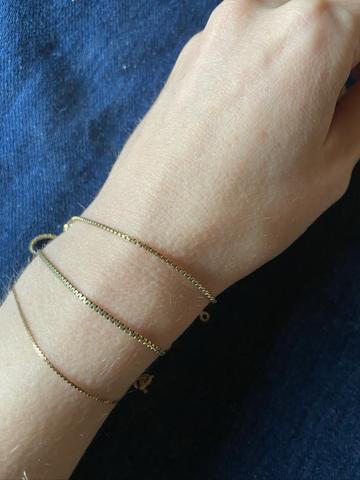 Gold bracelets 10k & 14k