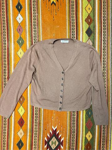 Yak & wool Crop Cardigan