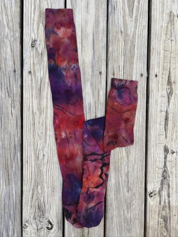 Ice Dyed Over the Knee Socks