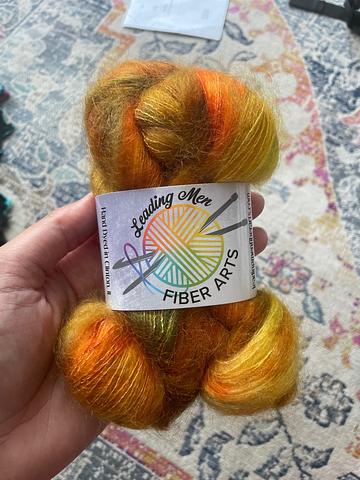 Mohair lace weight